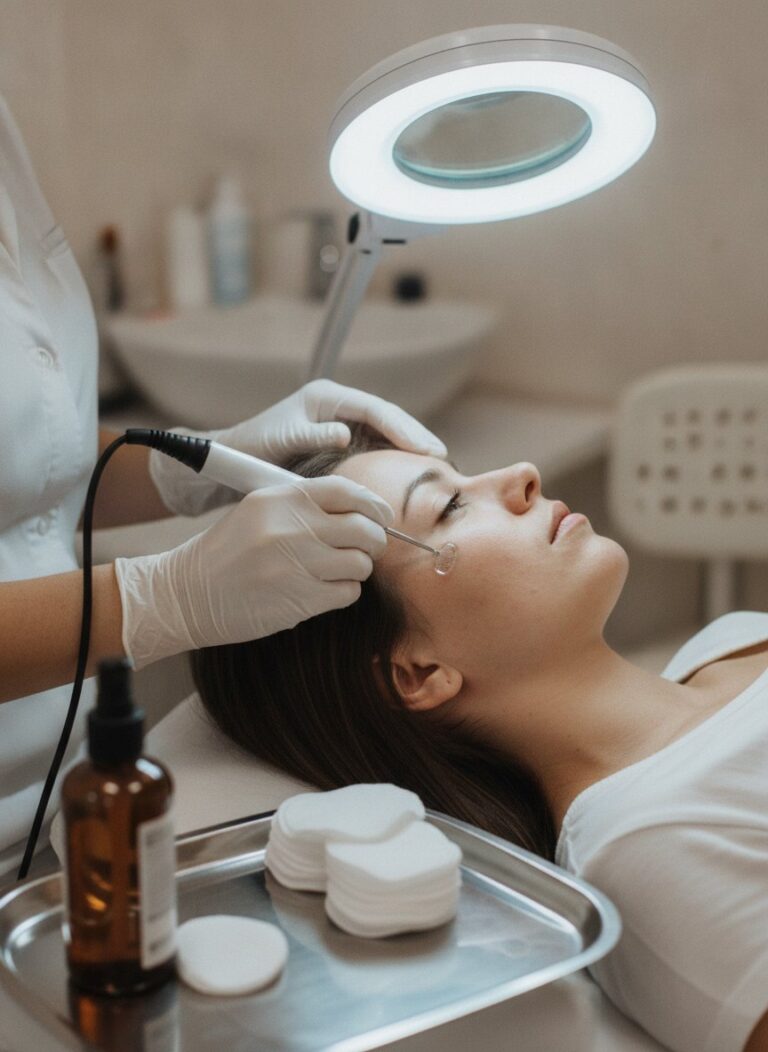 o atendimento de Tratamento para acne acontecendo, visto de lado · Renata Veras Estética — estetica em Janga, Paulista - PE